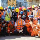 Luis Abinader supervisa presa Monte Grande