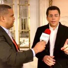 David Collado siendo entrevistado por Moisés González del periódico digital Despertar Nacional.