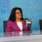 Cristina Lizardo, candidata a senadora del PLD en la provincia Santo Domingo.