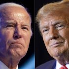 Joe Biden y Donald Trump.