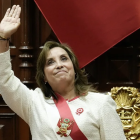 La expresidenta de Perú, Dina Boluarte, en una imagen de archivo. EFE/ John Reyes