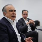 Los directivos del Conep: Celso Juan Marranzini y César Dargam