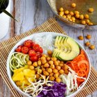 vegan-buddha-bowl-with-chickpeas-avocado-and-colorful-veggies-1148×1536