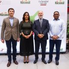 Giovanni Fois, Madelyn Martínez, Stefano Queirolo Palmas y Omar Encarnación