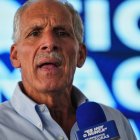 El candidato presidencial Nasry Asfura, del Partido Nacional, ofrece una conferencia de prensa en Tegucigalpa, Honduras, el lunes 1 de diciembre de 2025. (AP Foto/Moisés Castillo)