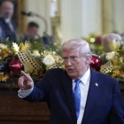 Fotografía de archivo del presidente de Estados Unidos, Donald Trump, en la Casa Blanca, en Washington (EE.UU.).