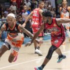 Acción de la ronda semifinal del TBS 2025 Higüey .