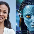 La actriz  Zoe Saldaña interpreta el personaje de  Neytiri en la exitosa saga.
