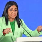 Delcy Rodríguez dijo que el presidente de Venezuela es Nicolás Maduro.