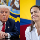 Donald Trump y María Corina Machado