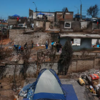 Imagen de los daños por incendios en Punta de Parra, en el sur de Chile, el 21 de enero de 2026