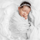 Amelia Vega comparte foto de su bebé Vail.