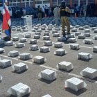 La  droga que DNDC dijo decomisó con ayuda de otros organismos.