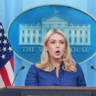 Karoline Leavitt, secretaria de prensa Casa Blanca.  AP