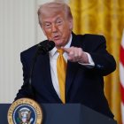 Donald Trump, presidente de EEUU.  AP
