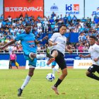 Ayer, en el estadio Domingo Polonia de Salcedo se vivieron grandes emociones, como se puede observar en las gráficas, debido a la victoria del equipo local frente a Cibao FC en el primer  partido de la final de la LDF 2026. El público lo disfrutó.