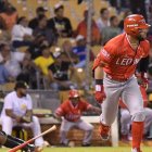 José Marmolejos se fue de 4-4 y remolcó dos vueltas en el triunfo de los Leones.