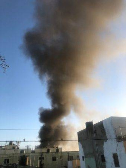 Videos sobre el fuego que afecta colchonería en ensanche La Fe,Videos sobre el fuego que afecta colchonería en ensanche La Fe