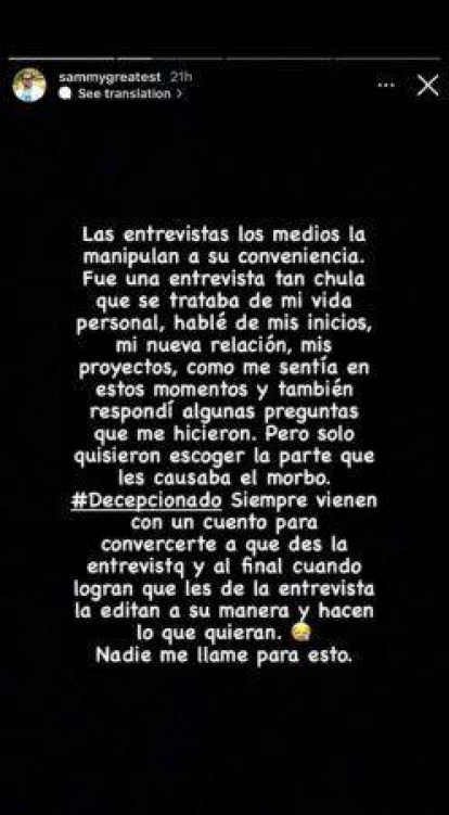 DJ Sammy molesto por entrevista que solo se basó en Yailin la Más Viral,DJ Sammy molesto por entrevista que solo se basó en Yailin la Más Viral