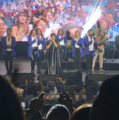 ¡Que viva la Reina! Milly pone a vibrar un Teatro Nacional a casa llena,¡Que viva la Reina! Milly pone a vibrar un Teatro Nacional a casa llena