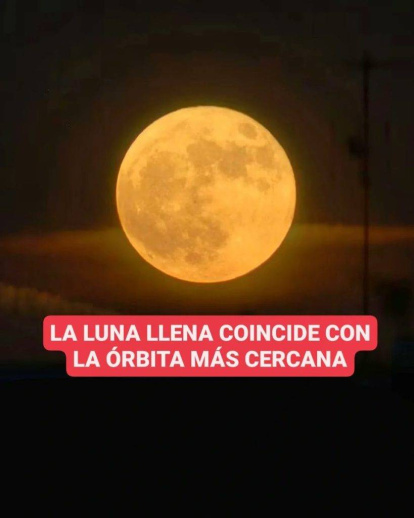 Superluna: Así se vio el fenómeno astronómico,Superluna: Así se vio el fenómeno astronómico
