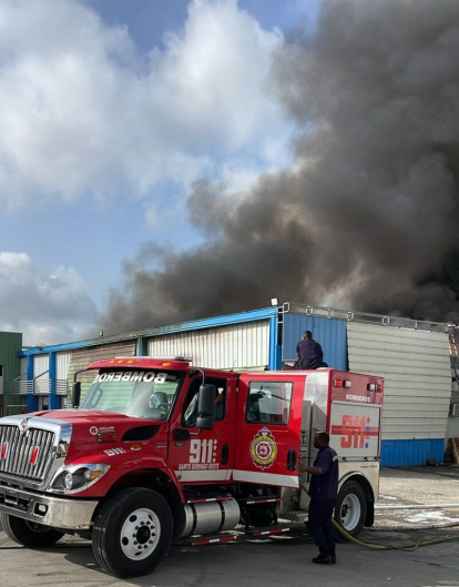 Incendio en la autopista Duarte ¿Hay heridos?,Incendio en la autopista Duarte ¿Hay heridos?