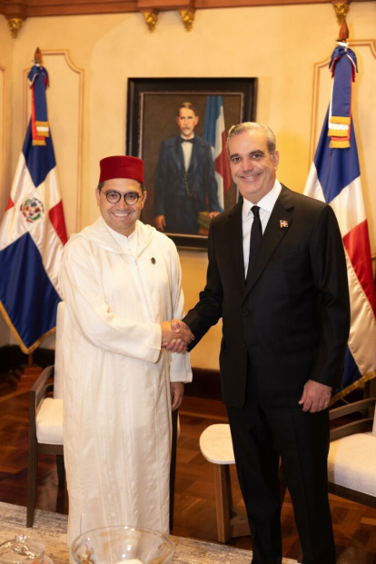 Luis Abinader se reúne con el ministro de Exteriores del Reino de Marruecos,Luis Abinader se reúne con el ministro de Exteriores del Reino de Marruecos