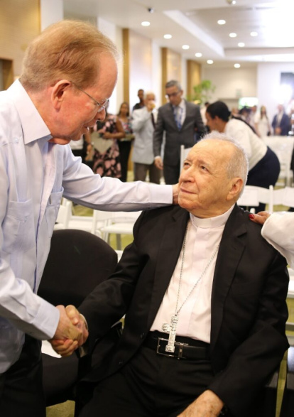 Cedimat rinde homenaje al cardenal López Rodríguez,Cedimat rinde homenaje al cardenal López Rodríguez