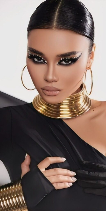 «Make up» para Navidad,«Make up» para Navidad