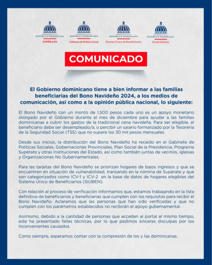 Bono navideño 2024: ¡No cantes bingo! Aunque aparezcas beneficiado, la lista no es definitiva,Bono navideño 2024: ¡No cantes bingo! Aunque aparezcas beneficiado, la lista no es definitiva