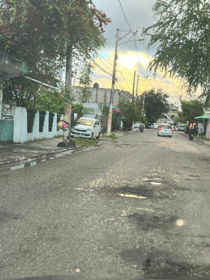 Calle en mal estado La Esperanza/SDE,Calle en mal estado La Esperanza/SDE
