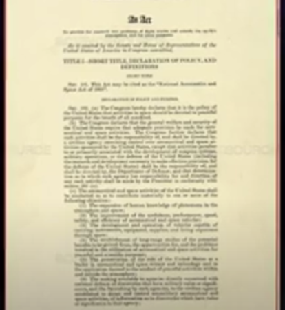 Un día como hoy nació la NASA: así empezó la era espacial  , Un día como hoy nació la NASA: así empezó la era espacial