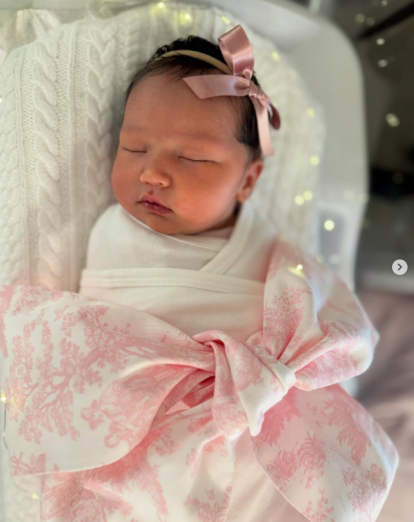 Vail, la sexta bebé de Amelia Vega y al Horford.