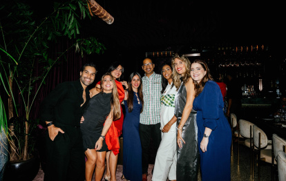 Omar De Moya,  Ginna Fernández, Sarah López Jorge,  Nicole Torres, Frederick Mejía,  Evelyn Medina,  Patricia Terc y Sarah Ricart.