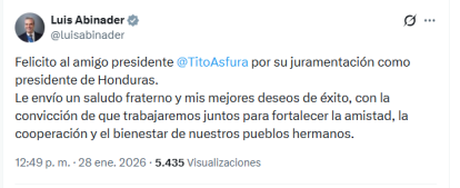 Mensaje de Luis Abinader