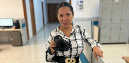 La historia de Arlenis Castillo como reportera gráfica