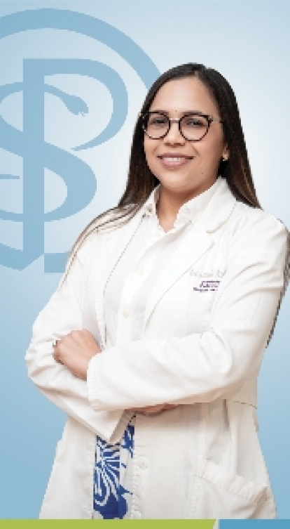 Doctora Leonela Acosta Velázquez
Doctora Leonela Acosta Velázquez, Otorrinolaringóloga y cirugía de cabeza y cuello del Hospital General de la Plaza de la Salud (HGPS)