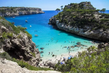 Beaches with crystal-clear waters