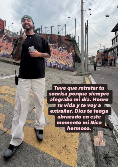 Imágenes del fallecido