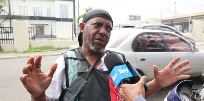 Manuel García, integrande del gremio en Los Prados.