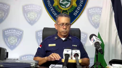 National Police investigate shooting attack that left one criminal dead and a woman injured in Boca Chica