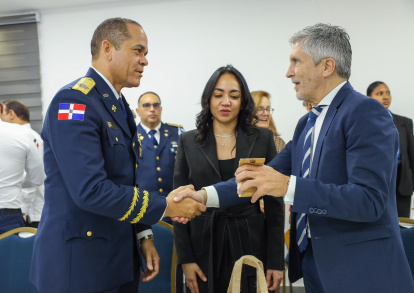 Director general de la Policía Nacional, mayor general Andrés Modesto Cruz Cruz