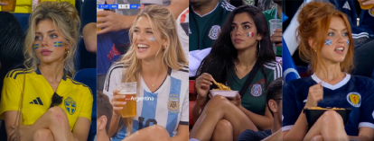Falsas aficionadas del Mundial: cómo la IA sexualiza a mujeres por nacionalidades en redes