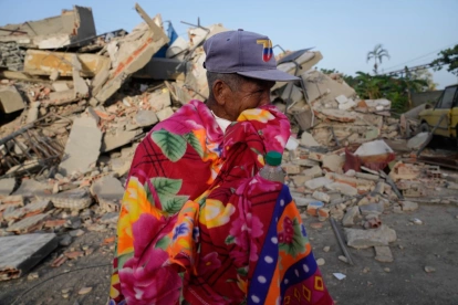 Los venezolanos no saben dónde van a volver a vivir luego de los terremotos.