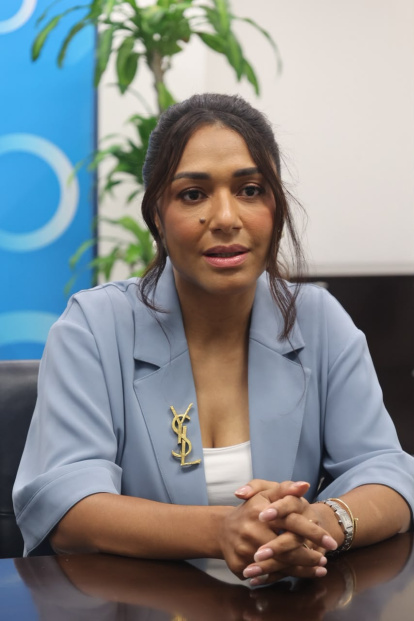 Kathia Sarit de Mukai, presidenta del Clúster Turístico de Dajabón