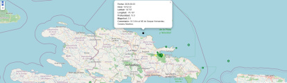 Temblor de tierra en República Dominicana