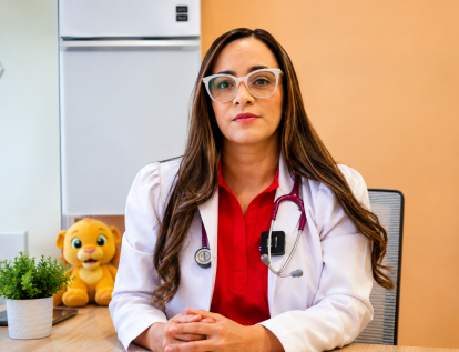 Pediatrician Johanna Garcia