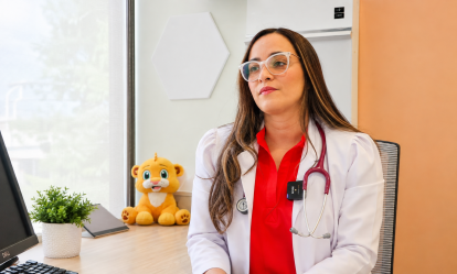 Pediatrician Johanna Garcia
