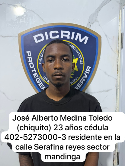 DICRIM captura a dos presuntos integrantes de banda vinculada a múltiples robos y asaltos en SDE