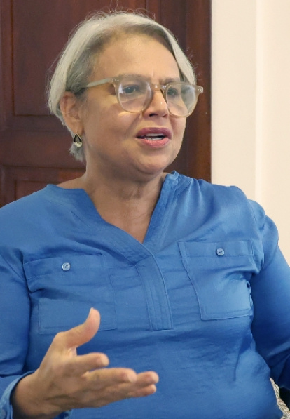 Teresa Adames, psicóloga general. José De León.